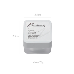 <span class=keywords><strong>Gel</strong></span> <span class=keywords><strong>de</strong></span> <span class=keywords><strong>manucure</strong></span> UV semi-solide effet miroir magique 8 ml, nouveau, 3D transparent, photothérapie, colle pour nail art, lampe LED, modèle multifonctionnel - Product Image 5