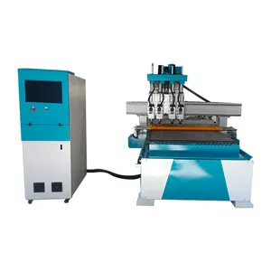 Wholesale wood carving machine CNC1325 four process blanking machine is used for wood punching and blanking