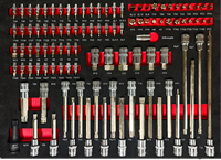Chariot d'atelier mobile professionnel à 13 tiroirs et 251 outils, facile à assembler, pour la réparation industrielle