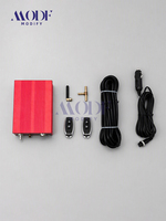 Kit de commande de soupape d'échappement pneumatique avec télécommande sans fil, tuyau d'air et câble d'alimentation pour allume-cigare automobile