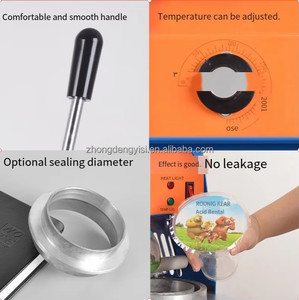 Semi-Automatic Electric Drive Gear <b>Engine</b> Heat Sealing Beverage Foil Paper Pouch Film Machine for Milk Tea for Bag Beverages - Product Image 5
