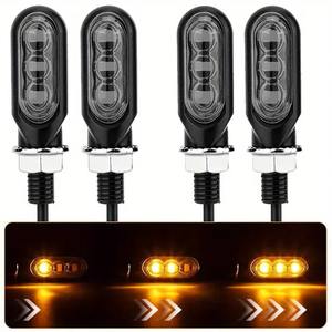 Feu indicateur LED à haute luminosité pour moto Cafe Racer, voiture, SUV, UTV, VTT, conduite tout-terrain - Product Image 5