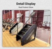 Escalador de escalera comercial, equipo de Fitness para interior, equipo de ejercicio para caminar y escalar