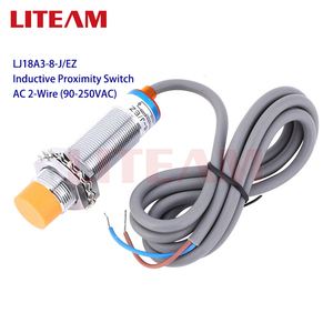Capteur de proximité inductif LJ18A3-8 NPN PNP NO NC 90-250VAC 2 3 4 fils M18 Détection de proximité 8mm IP65 pour machine de thermoformage - Product Image 3