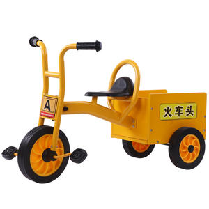 Los triciclos especiales para niños de educación preescolar se pueden usar como coches de juguete con personas - Product Image 4