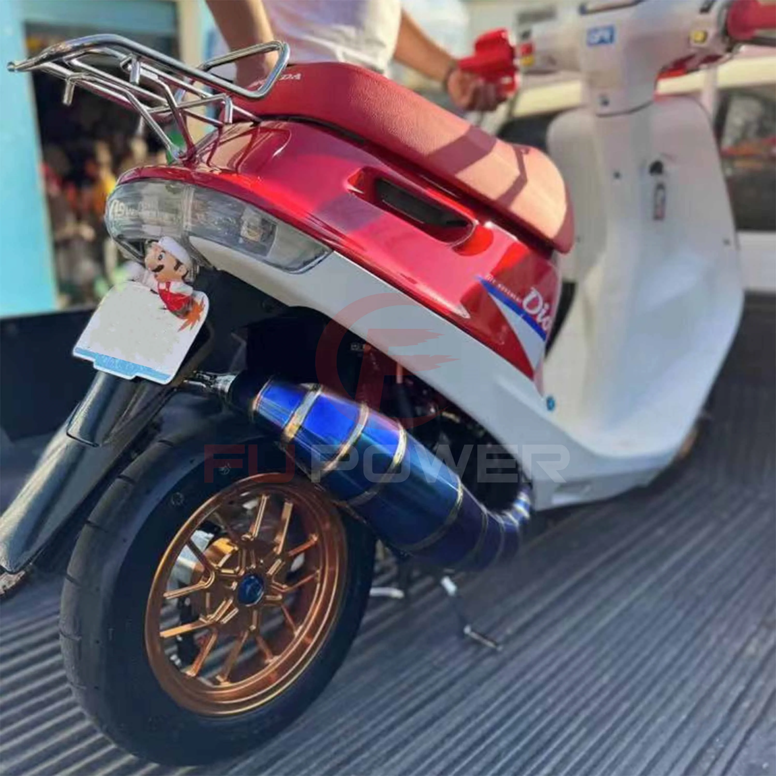 Upgrade Your Honda Dio AF18 With Our New Titanium Motorcycle