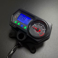 Penjualan Langsung Pabrik Aksesoris Motor LCD Speedometer Tacometer Panel Digital Moto AVA150 AVA 150