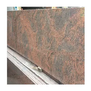 Multi aurora red multicolor sivakasi granite slabs price for wall and flooring design tiles