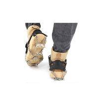 Crampons à glace, 13 micro-pointes pour bottes, antidérapants pour la glace avec CERTIFICAT PPE