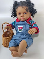 R & B Real Bonecas Lol Doll Toddler Newborn Bebe Reborn Completo De Silicon Black Reborn Dolls Silicone