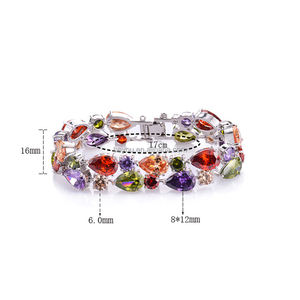 Sœurs de l'université nouvelle mode femmes charme Club fête couleur Bracelet bijoux accessoires - Product Image 4