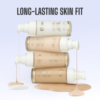 Hydratant liquide imperméable et résistant à la transpiration, blanchissant, régulateur de sébum, rafraîchissant, longue tenue, correcteur, fond de teint illuminateur