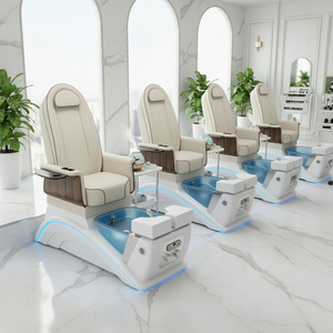 Sillón de Pedicura de Diseño Lujoso y Exclusivo, con Masaje de Manos y Pies, Eléctrico, para Salón de Belleza - Product Image 1