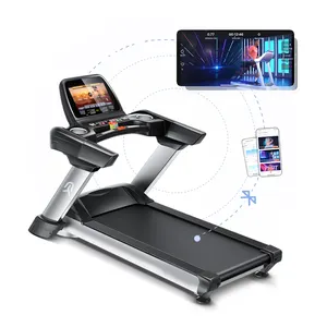 Gym Equipment Commercial Treadmill YPOO Biggest Running Belt Super Luxury Commercial Treadmill With AC Motor Running Machine Commercial Treadmill With YPOOFIT APP