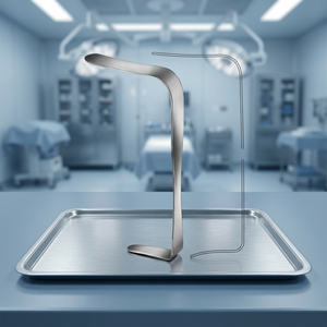 Spatules pulmonaires Deaver |   Ensemble de chirurgie plastique Vitra Instruments, manuel, acier inoxydable de qualité supérieure, garantie de 3 ans - Product Image 2