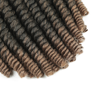 Cheveux synthétiques Havana <span class=keywords><strong>Twist</strong></span> <span class=keywords><strong>Crochet</strong></span> de 8 pouces, tresses sénégalaises au <span class=keywords><strong>crochet</strong></span>, extensions de cheveux tressés ombrés pour femmes - Product Image 6