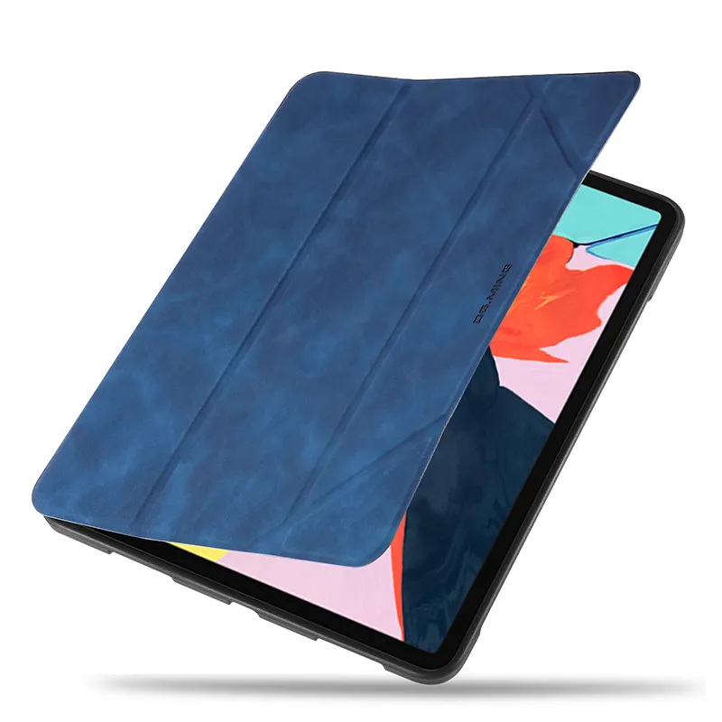 For iPad Pro 2020 11inch Case Tablet Pencil Leather Trifold Sleeve Skin Slim Stand Back Shell Protective Smart Covers Laptopds