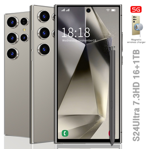 Bán Buôn Thương Hiệu Mới S24 Siêu 16 + 1TB 5G Điện Thoại Di Động 1Sim Mở Khóa Deca Core CPU 108MP Phía Sau Máy Ảnh Pháp Ngôn Ngữ Điều hành - Product Image 2