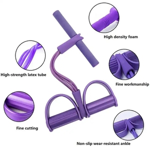 <span class=keywords><strong>Bandas</strong></span> elásticas Pesos Elástico <span class=keywords><strong>Abdomen</strong></span> Cintura Ejercicio Set Tubo de resistencia elástica - Product Image 4