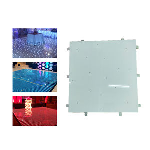 أرضية رقص لاسلكية خارجية عالية اللمعان مضاءة بتقنية LED مع تأثير النجوم المتلألئة باللون الأبيض لحفلات الزفاف والحفلات - Product Image 3