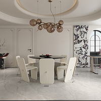 Carrelage en porcelaine effet marbre gris Carrara 600x1200mm, facile à nettoyer, imperméable, moderne, pour sol, mur, salon, salle de bain, couloir, hôtel