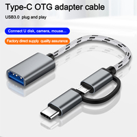 Doonjiey-Convertidor de Cable de datos tipo c A usb 3,0, micro usb macho A hembra, Adaptador tipo C OTG, gran oferta