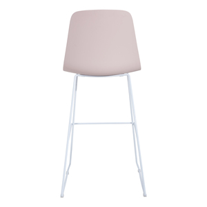 Taburete de <span class=keywords><strong>Bar</strong></span> Comercial con Asiento de PP y Base de Acero Sólido, Resistente para Uso en Pub, Restaurante y Cafetería - Product Image 4