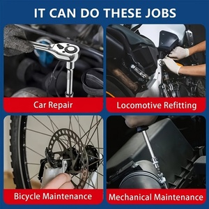Đa Mục Đích Xách Tay Xe Khẩn Cấp 121 Mảnh DIY Công Cụ Tay Đầy Đủ Wrenches Công Cụ Di Động Kit - Product Image 5