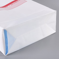 Sac tissé écologique personnalisé avec valve, utilisé pour l'emballage de mortier, de pâte à joint, de ciment et de poudre de dioxyde de titane