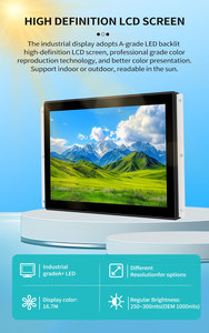 Giá rẻ capa tất cả trong một PC màn hình cảm ứng màn hình Màn hình công nghiệp cho tủ khóa ngoài trời/tự phục vụ kiốt/Tự động sản xuất - Product Image 2