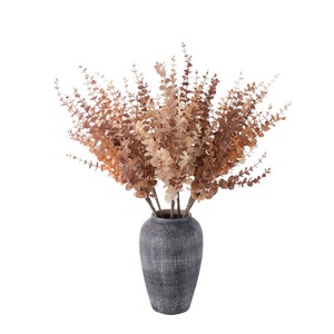Bouquet d'eucalyptus artificiel Asakura, longue branche, style INS, décoration d'intérieur, décoration de mariage MW89101 - Product Image 5