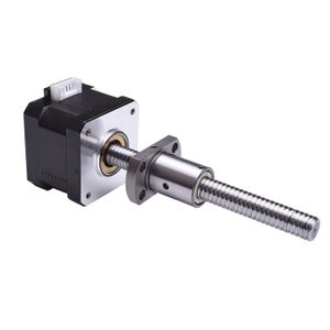 Motores Lineales Híbridos de Alto Rendimiento MOONS con Husillo de Bolas NEMA17, 300N, Paso de Husillo de 2mm, Motor Paso a Paso con Frenos Opcionales - Product Image 1