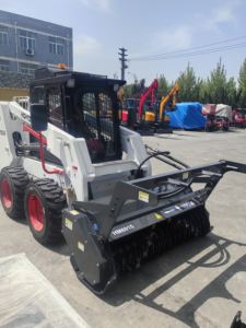 Attachment Mulcher hutan digunakan pada pemuat untuk dijual - Product Image 2