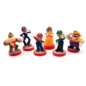 XRH 2023 New 6pc/set PVC <strong>Action</strong> <strong>Figure</strong> 4inches Wedding <strong>Site</strong> Mario Bros Figurine Toys