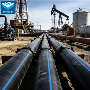 Líneas de Transporte de Agua Producida en Campos Petroleros, PE100, Resistentes al Sulfuro, SDR 11, SDR13.6, Resistentes a la Corrosión, 60mm-400mm - Product Image 6