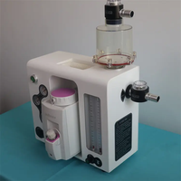 VS-DL6 Instrumento Veterinario Portátil, Máquina de Anestesia Veterinaria para Animales Pequeños, Fácil de Operar