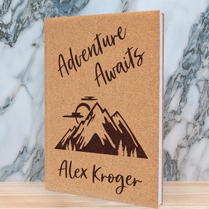Carnet de croquis en cuir personnalisé au laser : Cadeau pour artistes, cadeau pour les amateurs d'art, bloc de dessin - Product Image 5
