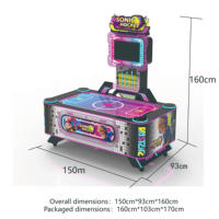Meilleure vente HC - Prix de gros - Compteur électronique automatique - Machine de jeu de hockey pour enfants et adultes - Table de hockey sur air