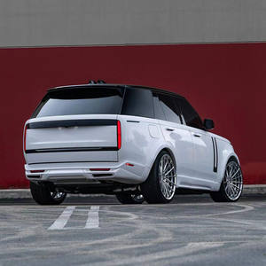 لسيارة لاند روفر لسيارة رينج روفر ، مجموعة هيكل من ألياف الكربون ، هيكل جديد عريض مع غطاء ناشر الشفة الأمامية - Product Image 5