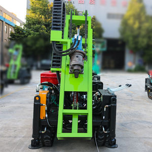 Hongrun 25HP 작은 바위 드릴링 장비 크롤러 유압 구멍 드릴링 장비 - Product Image 3