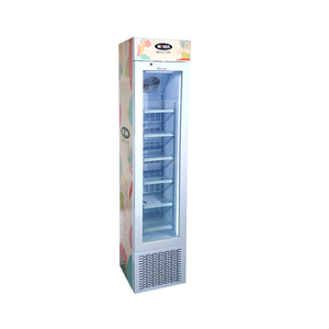 Meisda SD105B 105L Upright <strong>Slim</strong> Display Ice Cream Commercial <strong>Slim</strong> Single Door <strong>Freezer</strong> for Supermarket - Product Image 4