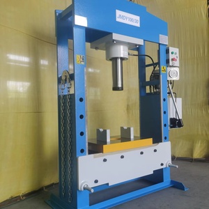 Presse hydraulique à cadre en H <span class=keywords><strong>VEKTOR</strong></span> JMDY100/30 de 100 tonnes, vente directe usine, avec pompe et manomètre, moteur 380V 3kW, poids 1T - Product Image 1
