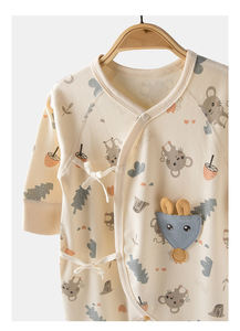 Vestiti del bambino <span class=keywords><strong>pigiama</strong></span> tutina in <span class=keywords><strong>cotone</strong></span> 100% a maniche lunghe in <span class=keywords><strong>cotone</strong></span> <span class=keywords><strong>organico</strong></span> - Product Image 3