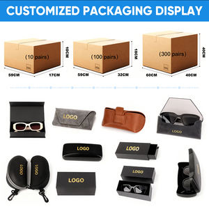 デザイナー女性用サングラス高級ファッション特大フレーム偏光UV400保護付き - Product Image 6