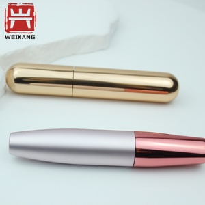 Emballage de tube de mascara en aluminium et plastique, flacon de mascara en aluminium rechargeable avec brosse - Product Image 6