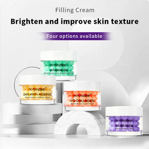 Crème hydratante pour le visage anti-âge raffermissante naturelle 24K, blanchissante, collagène hydrolysé, capsule de gelée, crème gel pour le visage - Product Image 4