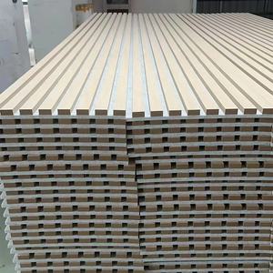 Smoke Oak <span class=keywords><strong>Akupanel</strong></span> Listones de madera Tablero insonorizado de pared Texturizado <span class=keywords><strong>Comprar</strong></span> paneles acústicos para revendedor - Product Image 4