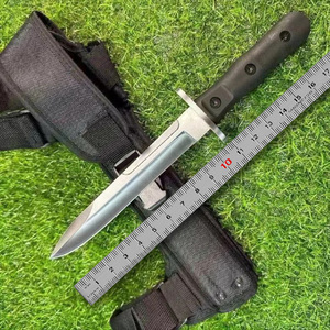 มีดสแตนเลส ER 3809 ด้ามจับ G10 แบบกำหนดเอง สำหรับงาน DIY ODM และ OEM พร้อมด้ามจับยาง - Product Image 6