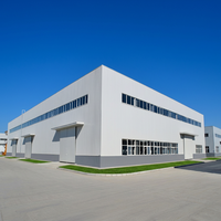 Atelier industriel préfabriqué JIEKE en acier galvanisé léger, structure métallique légère pour entrepôt et usine