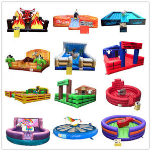 Máquina de <span class=keywords><strong>Toro</strong></span> Mecánico Inflable Gigante de PVC de 5m, Simulador de Montar Ajustable, Juegos Mecánicos Crazy Rodeo, Precio de Fábrica - Product Image 4